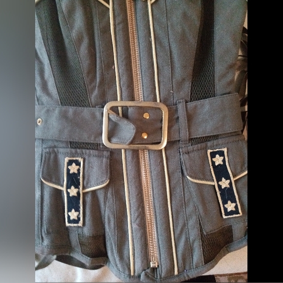 Military costume WAISTE TRAINER corset - Picture 5 of 7